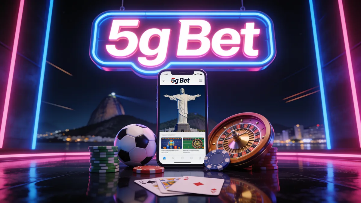 Aplicativo móvel da 5G Bet para jogadores no Brasil
