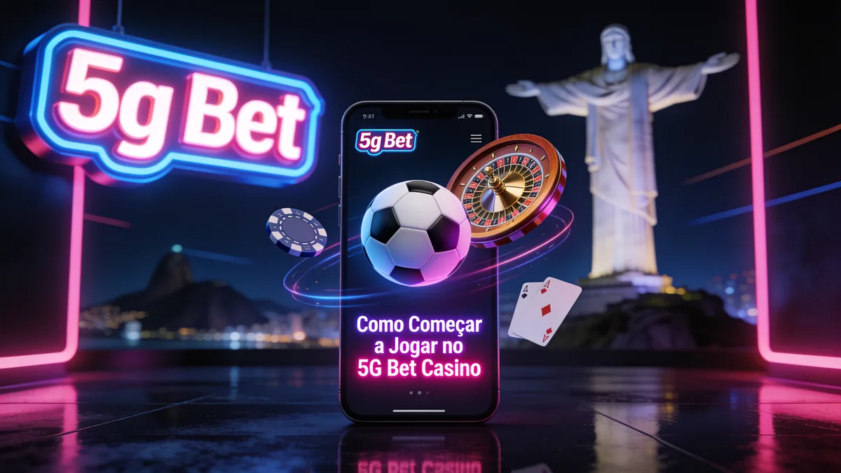 Como Começar a Jogar no 5G Bet Casino para jogadores no Brasil